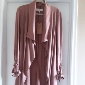 Thread & Supply Duster Coat Long Jacket NWT